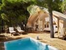 Luxury Glamping Tents with Private Pools by the Beach on the Island of Brac, Dalmatia, Croatia